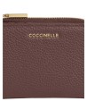 Coccinelle – Mini-Geldbörse aus Metallic-Soft-Leder