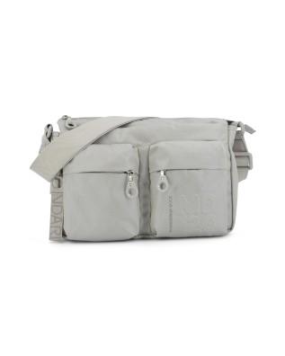 Mandarina Duck - Shoulder bag with front pockets, made of MD20
