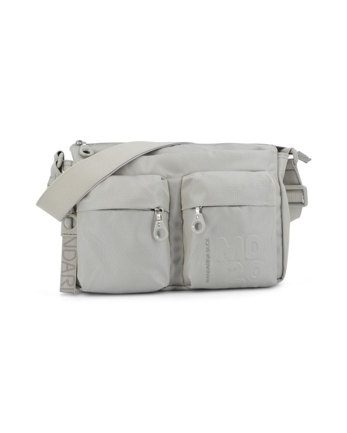 Mandarina Duck - Shoulder bag with front pockets, made of MD20