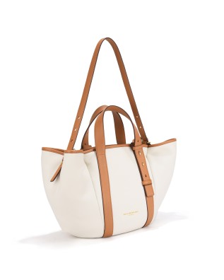 Nannini - Laura Leather Shopper Bag with Two Handles and... 2