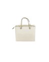 Nannini – Marica Medium Handbag with Shoulder Strap in Canvas and Leather