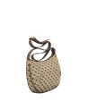 Gherardini - Borsa a tracolla con zip dorata