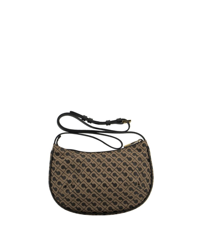Gherardini - Borsa a tracolla con zip dorata
