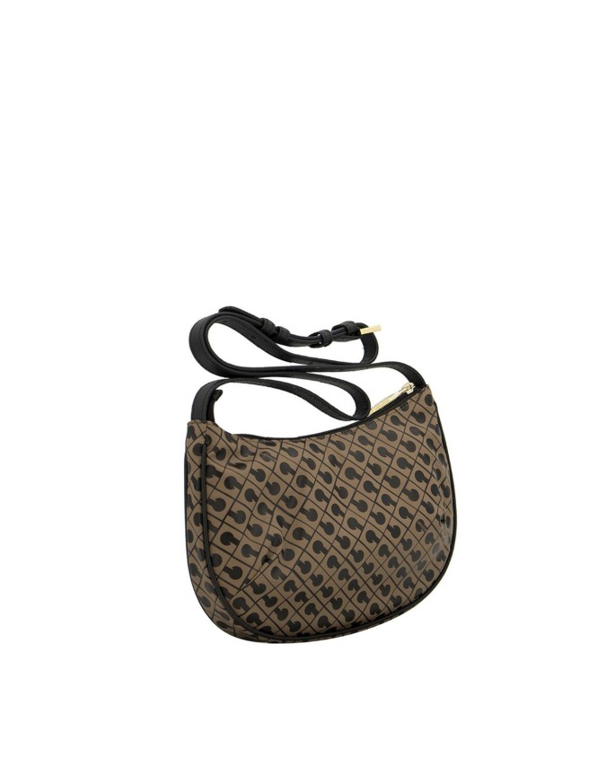 Gherardini - Borsa a tracolla con zip dorata