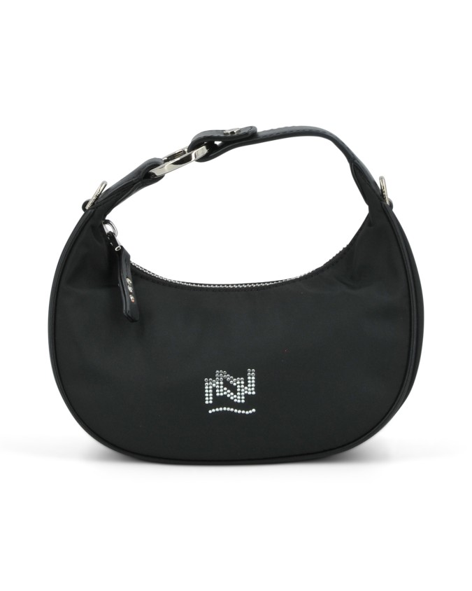 borsa nylon e pelle linea moneta