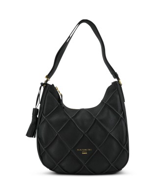  Nannini - Borsa Hobo con Tracolla Regolabile in Pelle Jessa