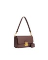 Coccinelle - Medium C-Me Leather Shoulder Bag with Flap and