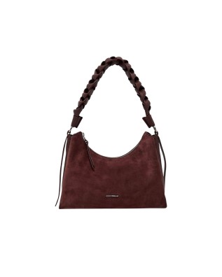  Coccinelle - Borsa a spalla in pelle scamosciata Boheme 2