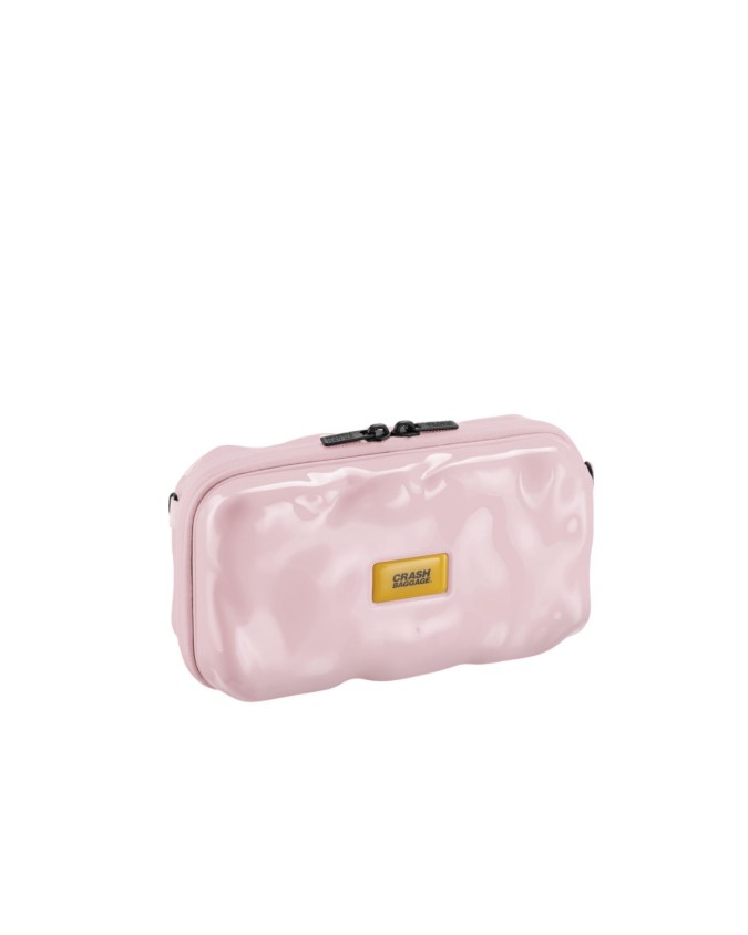 Crash Baggage - Mini polycarbonate beauty case with Icon Tone-on-Tone shoulder strap
