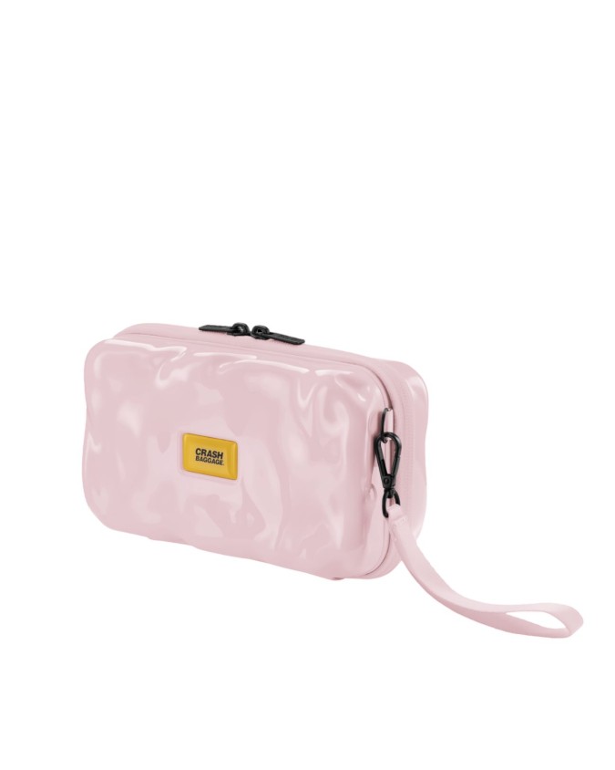 Crash Baggage - Mini polycarbonate beauty case with Icon Tone-on-Tone shoulder strap