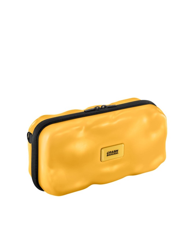 Crash Baggage - Rigid polycarbonate clutch with Maxi Icon shoulder strap