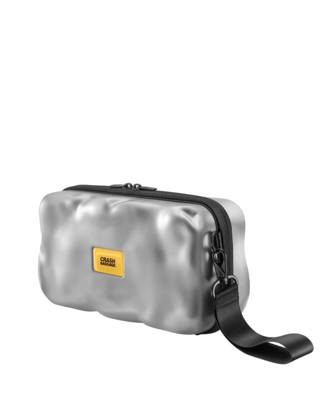 Crash Baggage - Rigid polycarbonate clutch with Maxi Icon shoulder strap