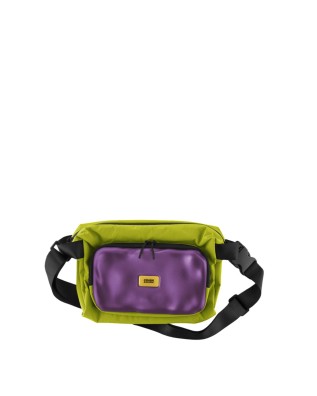  Crash Baggage - Borsa a tracolla in nylon riciclato con tasca