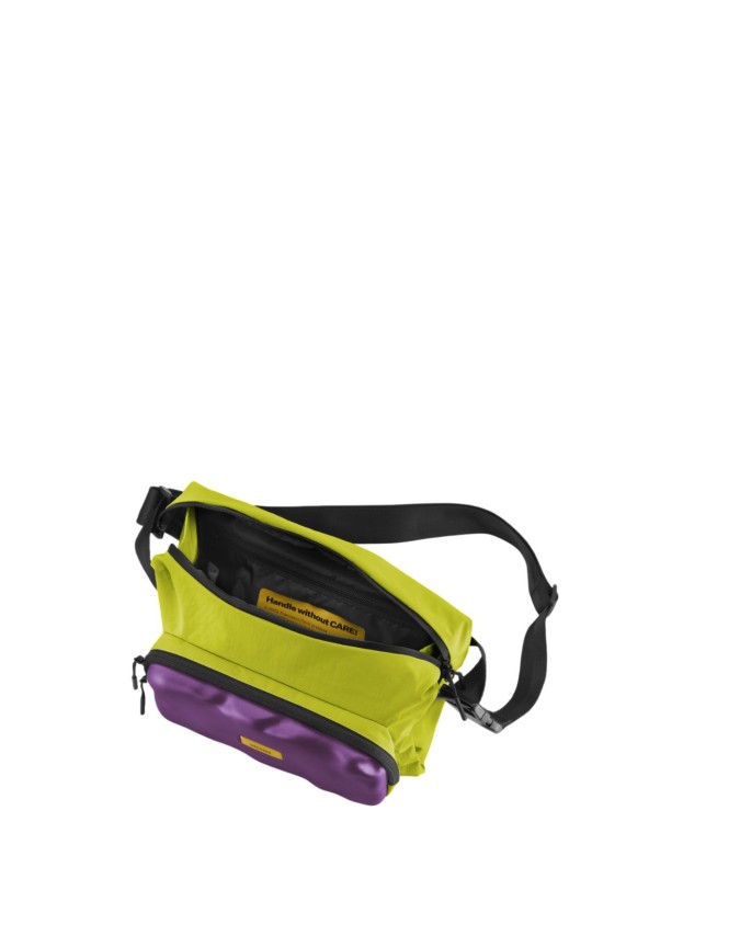  Crash Baggage - Borsa a tracolla in nylon riciclato con tasca