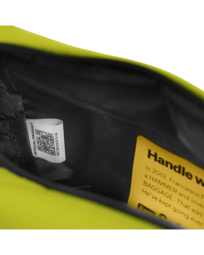  Crash Baggage - Borsa a tracolla in nylon riciclato con tasca