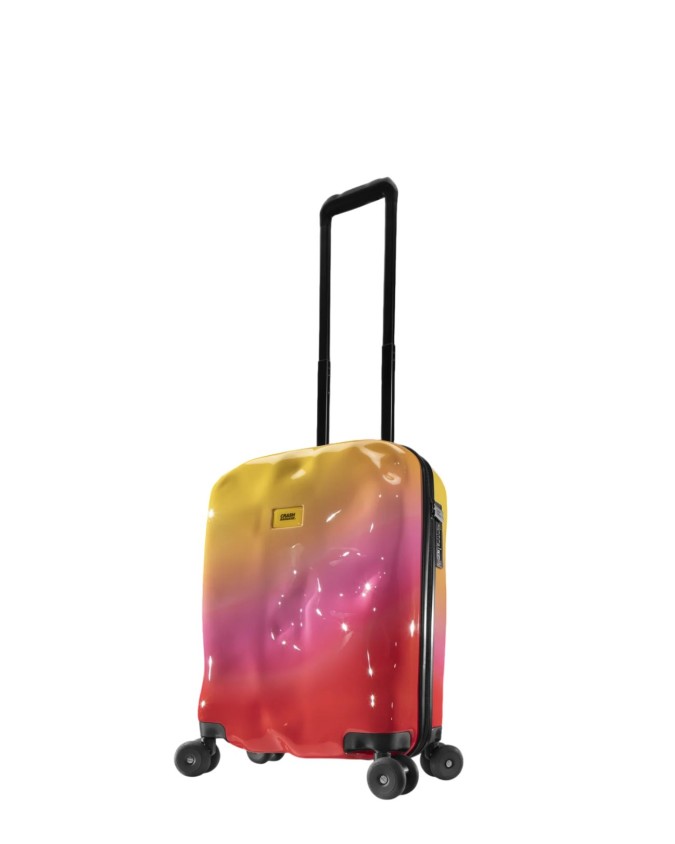 Crash Baggage - Size S Cabin Trolley, made of polycarbonate, 4 wheels, 55 cm, Lunar