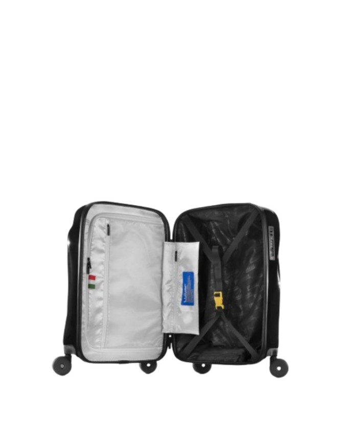 Crash Baggage - Size S Cabin Trolley, made of polycarbonate, 4 wheels, 55 cm, Lunar