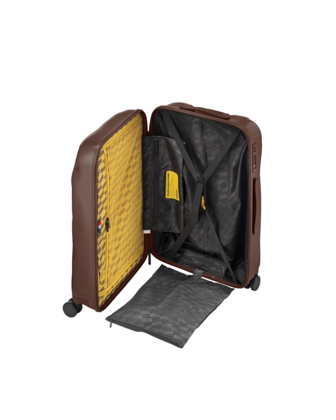Crash Baggage - Medium 4-Wheel 68 cm Polycarbonate Trolley, Icon Tone on Tone