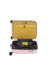 Crash Baggage - 55 cm Polycarbonate Cabin Trolley with 4 Wheels, Icon Tone-on-Tone