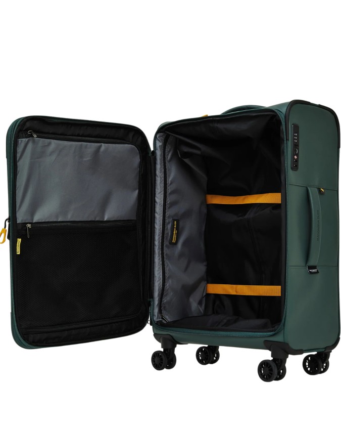  Mandarina Duck - Trolley Soft M espandibile 4 ruote 67 cm in