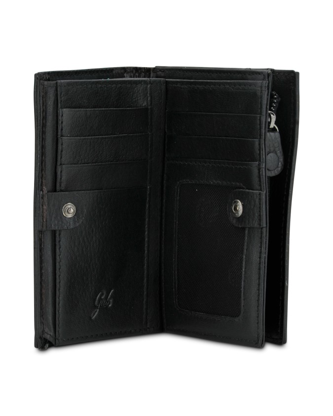 Gabs - GMoney14 Trip Bull Black Lederbrieftasche
