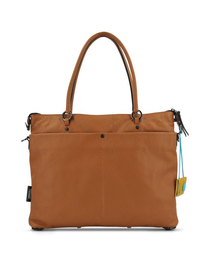  Gabs - Borsa piatta trasformabile con tasche in pelle Tg M