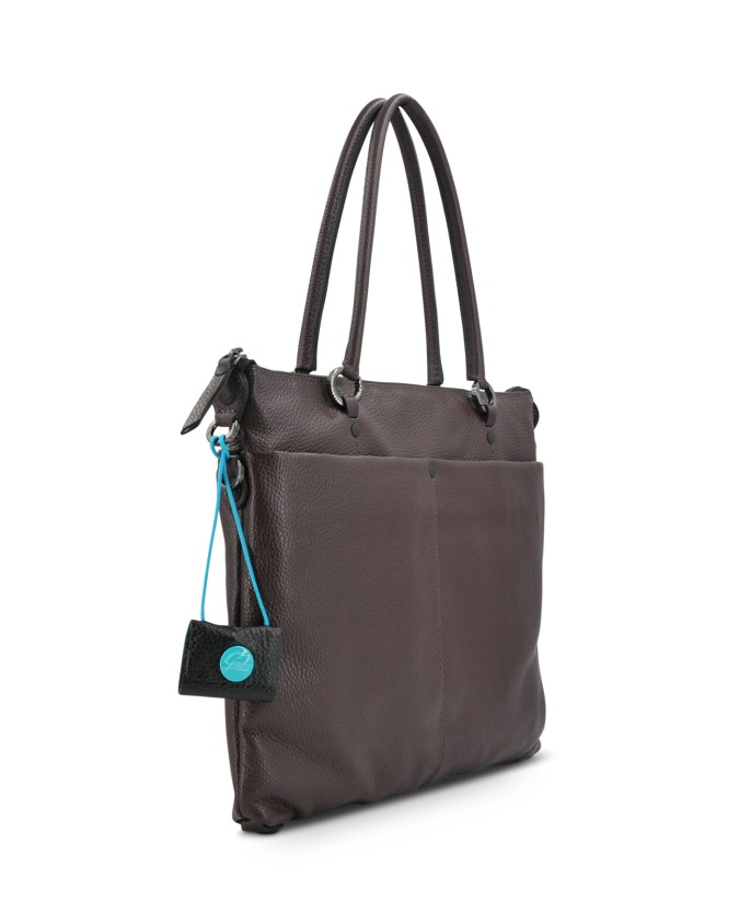  Gabs - Borsa piatta trasformabile con tasche in pelle Tg M