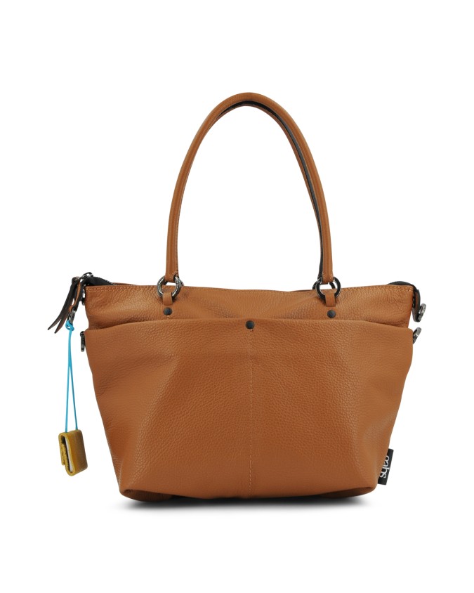  Gabs - Borsa piatta trasformabile con tasche in pelle Tg M