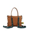  Gabs - Borsa piatta trasformabile con tasche in pelle Tg M