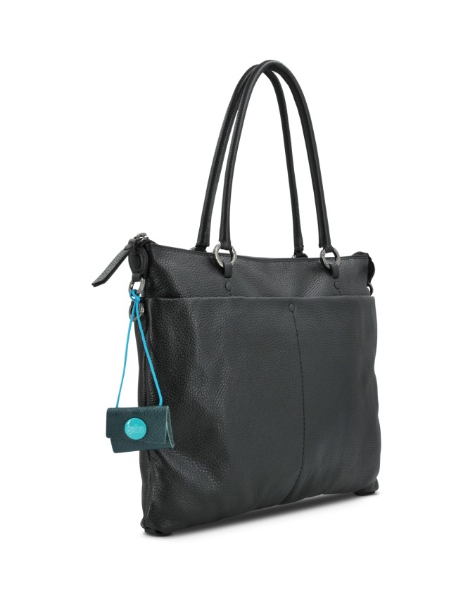  Gabs - Borsa piatta trasformabile con tasche in pelle Tg M