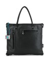 Gabs - Verwandelbare flache Tasche G3 Work Mate aus Leder und Neopren, Größe L, Farbe Bull Black