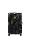 Crash Baggage - Large ribbed polycarbonate suitcase, 79 cm, 4 wheels, Stripe