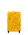 Crash Baggage - Large ribbed polycarbonate suitcase, 79 cm, 4 wheels, Stripe