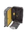 Crash Baggage - Large ribbed polycarbonate suitcase, 79 cm, 4 wheels, Stripe