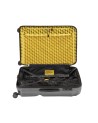 Crash Baggage - Large ribbed polycarbonate suitcase, 79 cm, 4 wheels, Stripe
