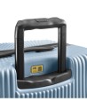 Crash Baggage - Großer Trolley aus geriffeltem Polycarbonat, 79 cm, 4 Räder, Stripe