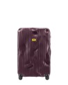 Crash Baggage - Großer Trolley aus geriffeltem Polycarbonat, 79 cm, 4 Räder, Stripe