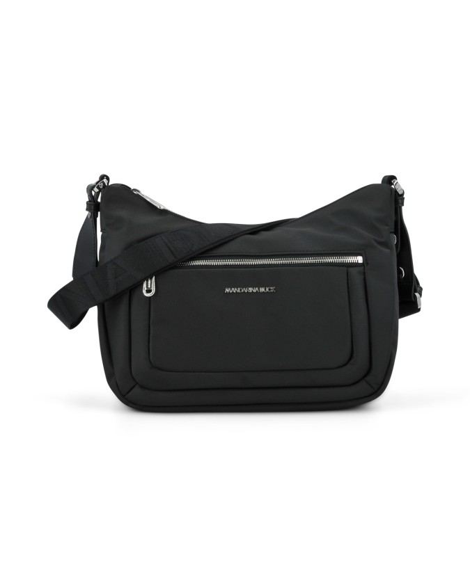 Mandarina Duck - Exp. Hobo Shoulder Bag with Front Pocket in