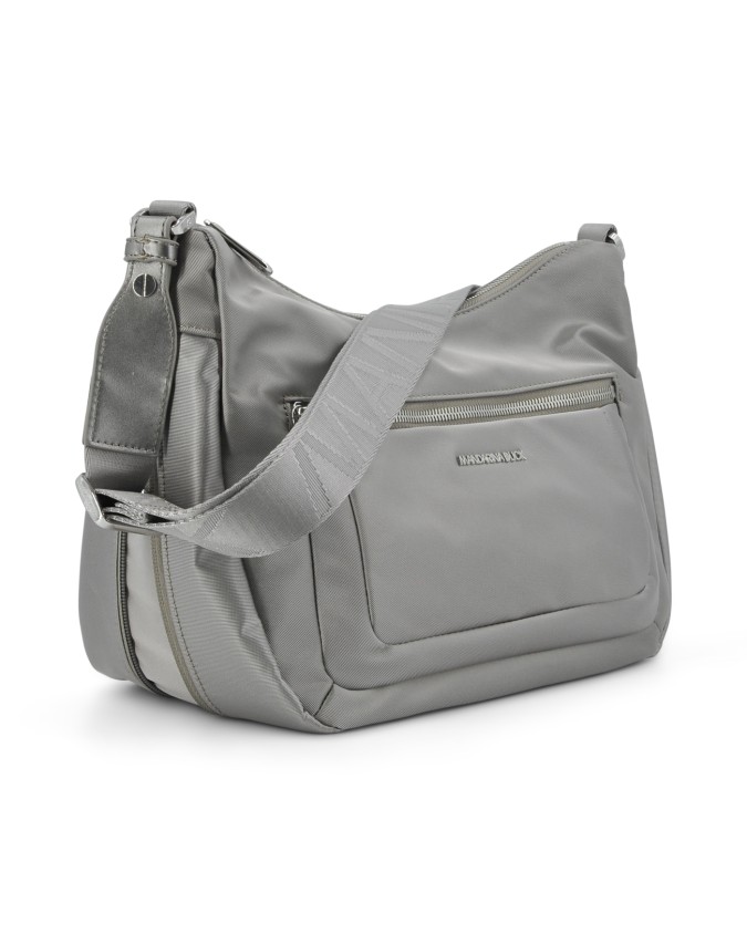 Mandarina Duck - Exp. Hobo Shoulder Bag with Front Pocket in