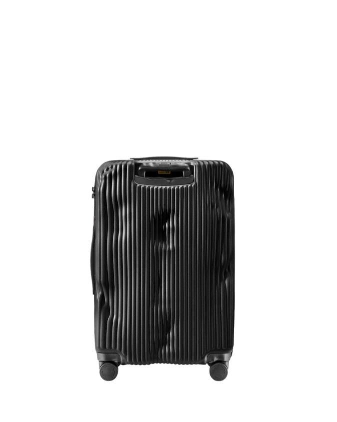 Crash Baggage - Medium-sized ribbed polycarbonate suitcase, 68 cm, 4 wheels, Stripe