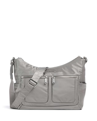  Mandarina Duck - Borsa Hobo con Doppia Tasca Frontale in Nylon