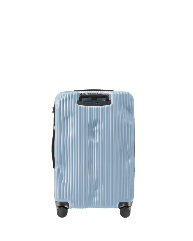 Crash Baggage - Medium-sized ribbed polycarbonate suitcase, 68 cm, 4 wheels, Stripe