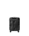Crash Baggage - Small cabin-size trolley made of ribbed polycarbonate, 55 cm, 4 wheels, Stripe