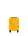 Crash Baggage - Kleiner Handgepäck-Trolley aus geripptem Polycarbonat, 55 cm, 4 Rollen, Stripe