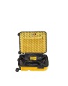 Crash Baggage - Kleiner Handgepäck-Trolley aus geripptem Polycarbonat, 55 cm, 4 Rollen, Stripe