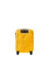 Crash Baggage - Kleiner Handgepäck-Trolley aus geripptem Polycarbonat, 55 cm, 4 Rollen, Stripe