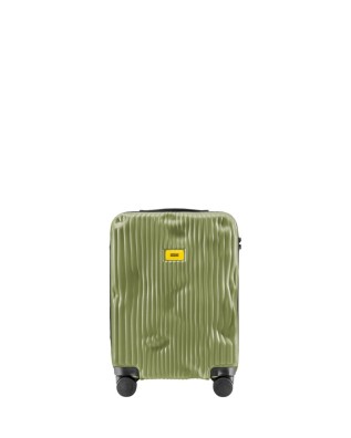 Crash Baggage - Kleiner Handgepäck-Trolley aus geripptem...