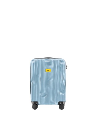  Crash Baggage - Trolley cabina small in policarbonato striato