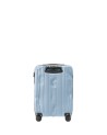 Crash Baggage - Kleiner Handgepäck-Trolley aus geripptem Polycarbonat, 55 cm, 4 Rollen, Stripe