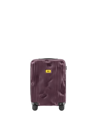  Crash Baggage - Trolley cabina small in policarbonato striato